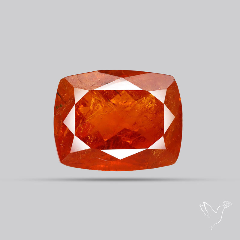 Spessartite Orange Garnet Faceted Fine Gemstone