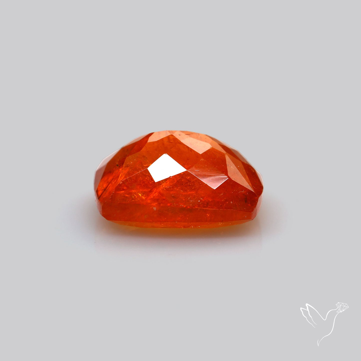 Spessartite Orange Garnet Faceted Fine Gemstone