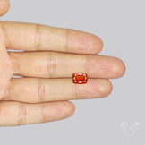 Spessartite Orange Garnet Faceted Fine Gemstone