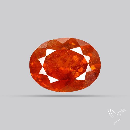 Spessartite Orange Garnet Faceted Fine Gemstone