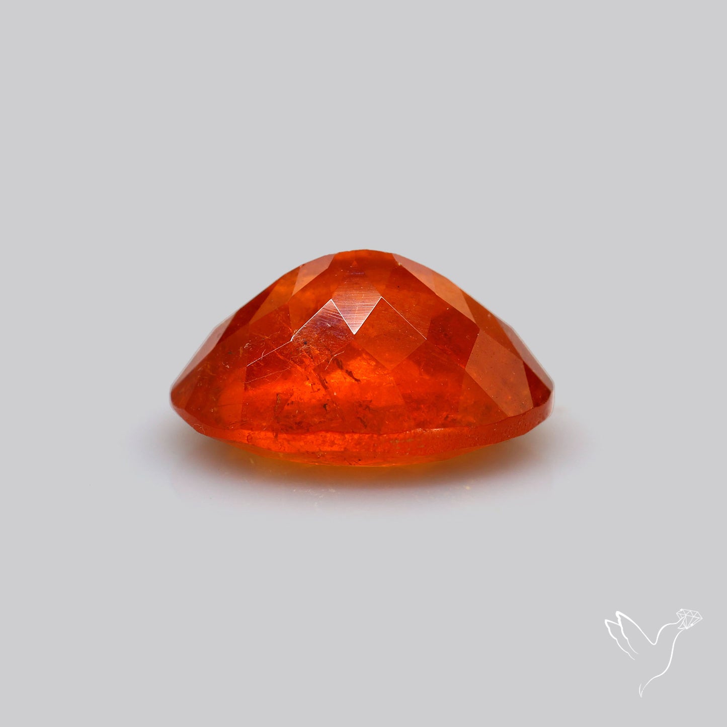 Spessartite Orange Garnet Faceted Fine Gemstone