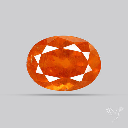 Spessartite Orange Garnet Faceted Fine Gemstone