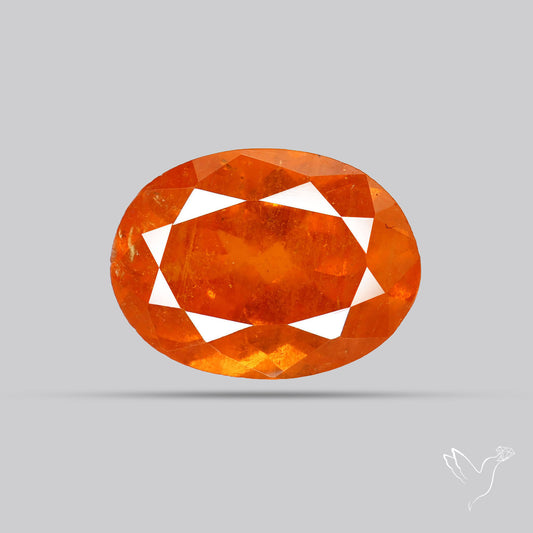 Spessartite Orange Garnet Faceted Fine Gemstone