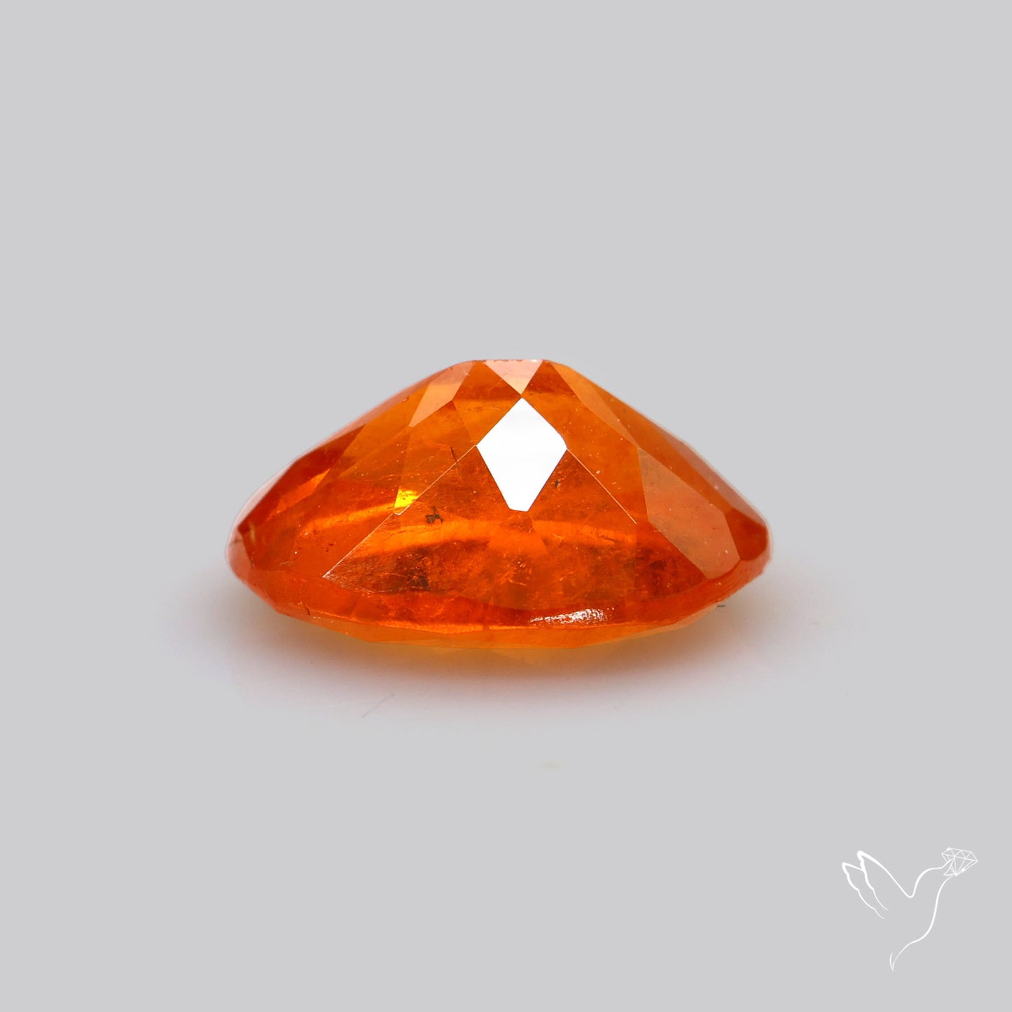 Spessartite Orange Garnet Faceted Fine Gemstone