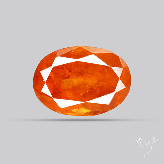 Spessartite Orange Garnet Faceted Fine Gemstone