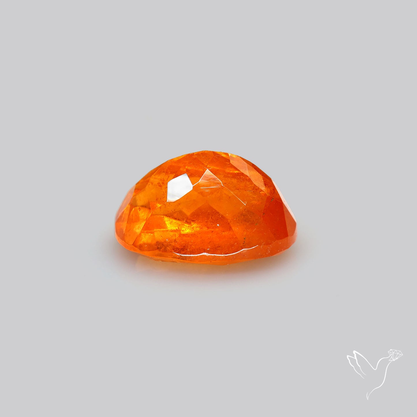 Spessartite Orange Garnet Faceted Fine Gemstone