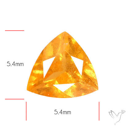 Spessartite Orange Garnet Faceted Fine Gemstone