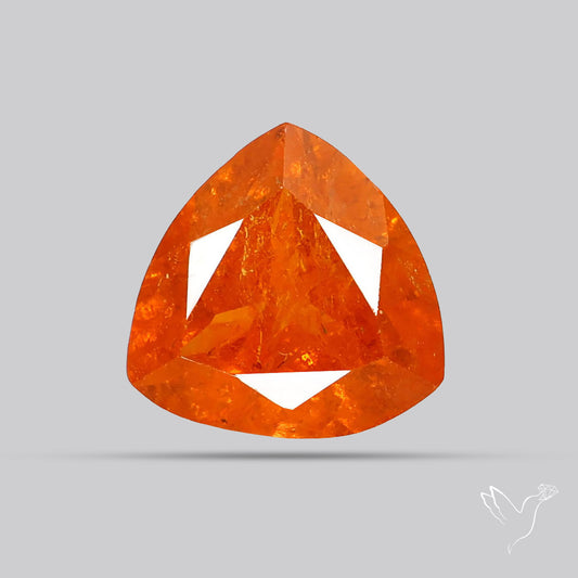 Spessartite Orange Garnet Faceted Fine Gemstone