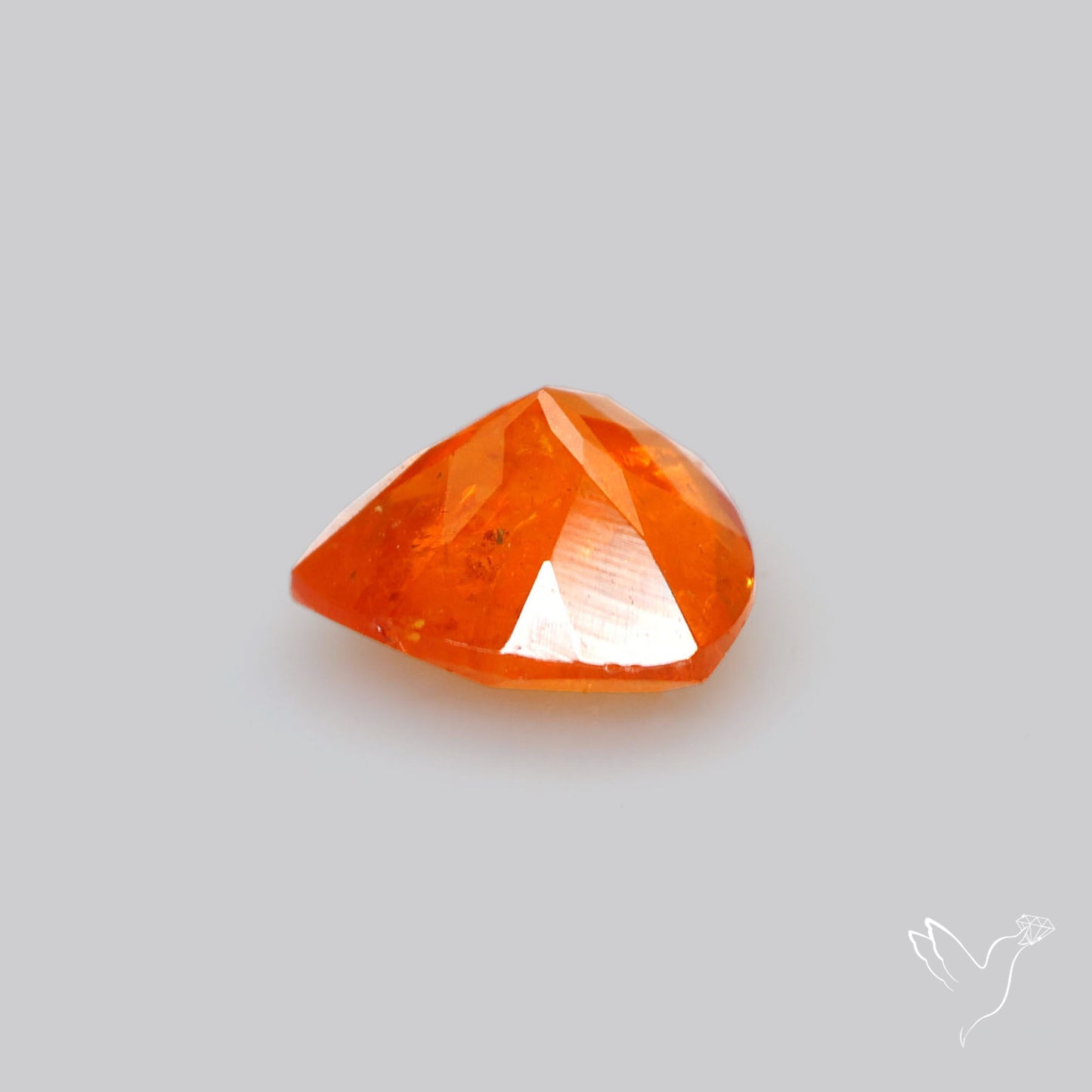 Spessartite Orange Garnet Faceted Fine Gemstone