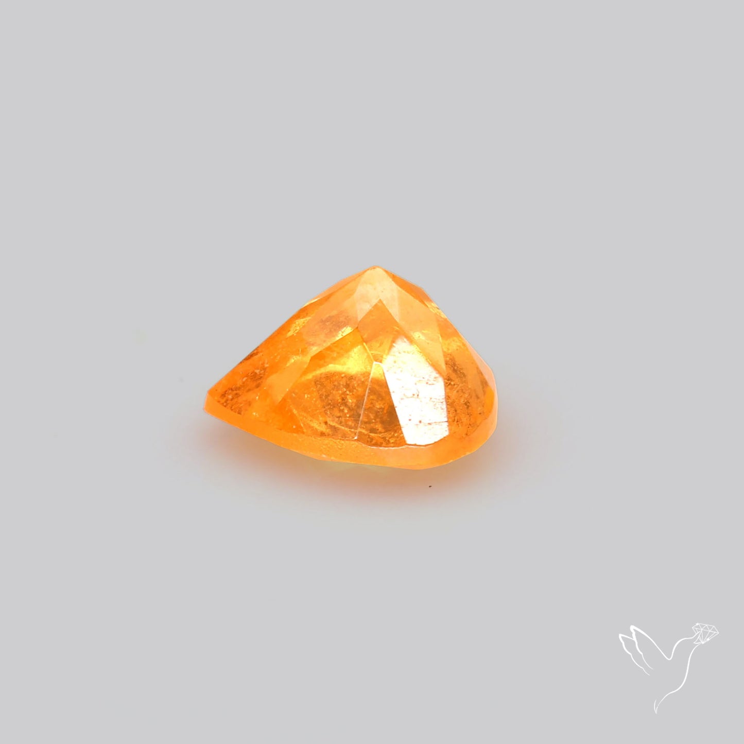 Spessartite Fanta Orange Garnet Faceted Fine Gemstone
