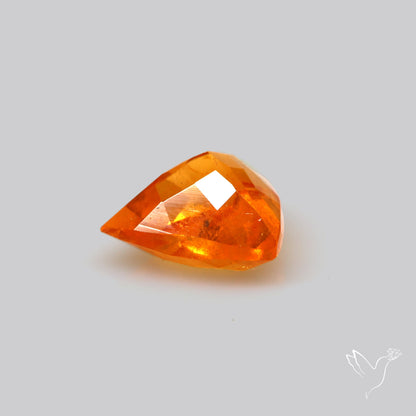 Spessartite Orange Garnet Faceted Fine Gemstone