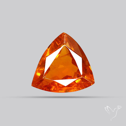 Spessartite Orange Garnet Faceted Fine Gemstone