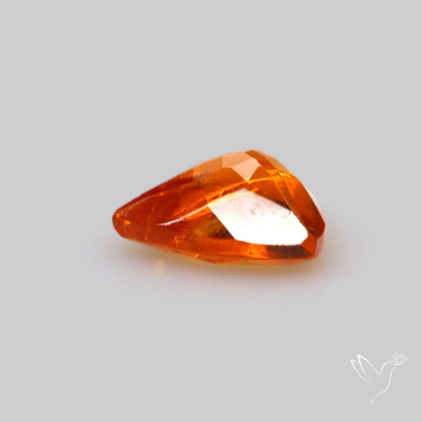 Spessartite Orange Garnet Faceted Fine Gemstone