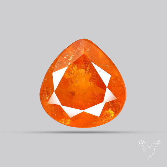 Spessartite Orange Garnet Faceted Fine Gemstone