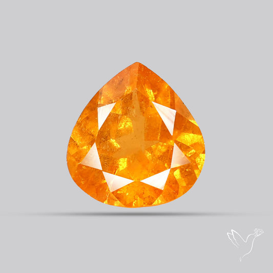 Spessartite Orange Garnet Faceted Fine Gemstone
