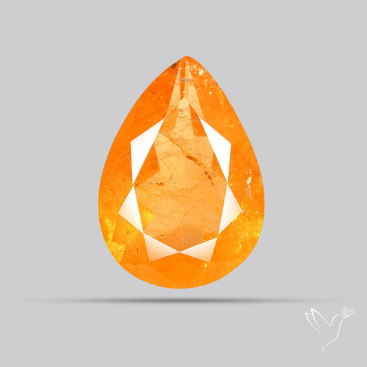 Spessartite Orange Garnet Faceted Fine Gemstone