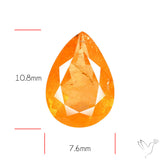Spessartite Orange Garnet Faceted Fine Gemstone