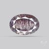 Lepidocrocite and Goethite In Quartz Faceted Fine Gemstone