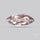 Lepidocrocite and Goethite In Quartz Faceted Fine Gemstone