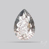 Lepidocrocite and Goethite In Quartz Faceted Fine Gemstone