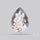 Lepidocrocite and Goethite In Quartz Faceted Fine Gemstone