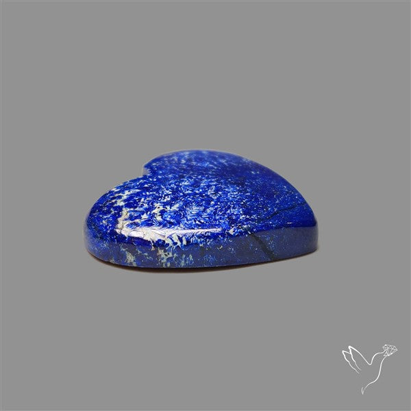 Azurite Heart Cabochon