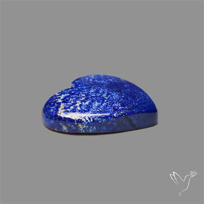 Azurite Heart Cabochon