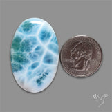 Larimar Cabochon