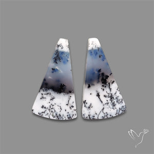 Dendritic Opal Pair