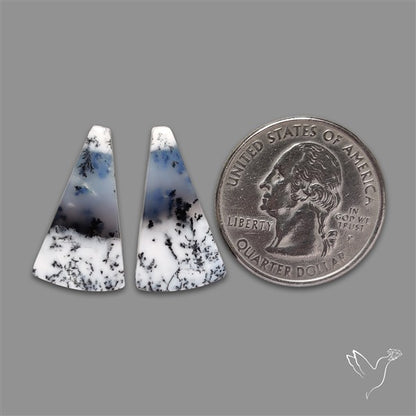 Dendritic Opal Pair