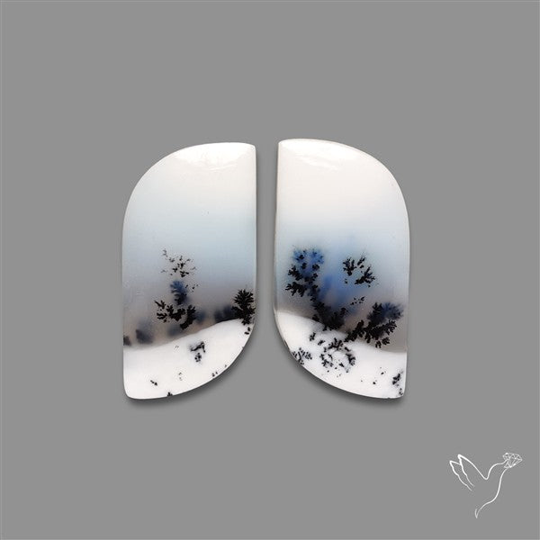 Dendritic Opal Pair