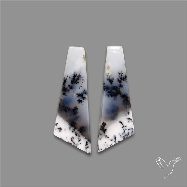 Dendritic Opal Pair