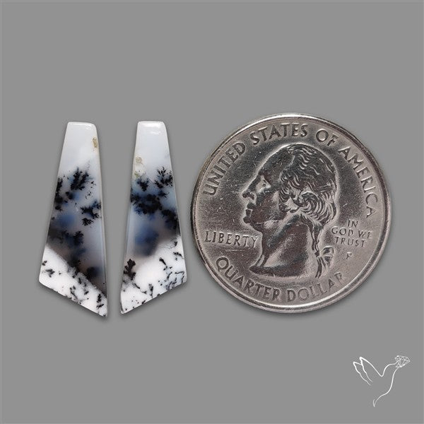 Dendritic Opal Pair