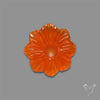 Carnelian Agate Flower Carving