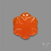 Carnelian Agate Flower Carving