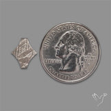 Rare Gibeon Meteorite Fancy Shaped