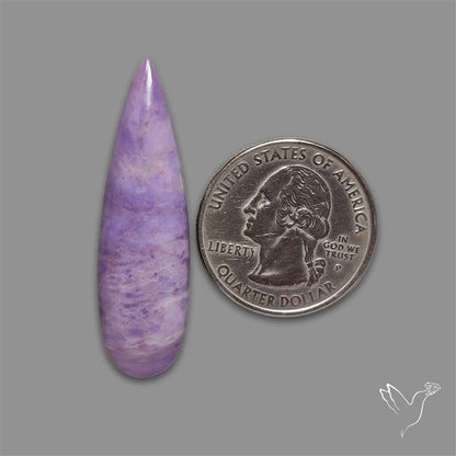 Turkish Purple Jade Cabochon (aka Lavender Jade)