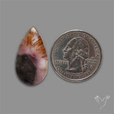 Super Seven Amethyst with Cacoxenite Cabochon