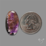 Super Seven Amethyst with Cacoxenite Cabochon