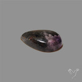 Super Seven Amethyst with Cacoxenite Cabochon