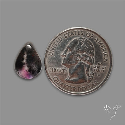 Super Seven Amethyst with Cacoxenite Cabochon