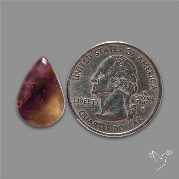 Super Seven Amethyst with Cacoxenite Cabochon