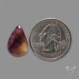 Super Seven Amethyst with Cacoxenite Cabochon