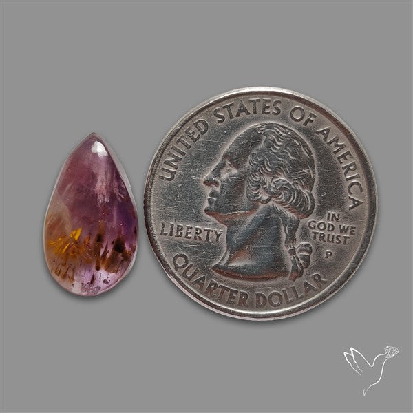 Super Seven Amethyst with Cacoxenite Cabochon