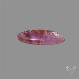 Super Seven Amethyst with Cacoxenite Cabochon