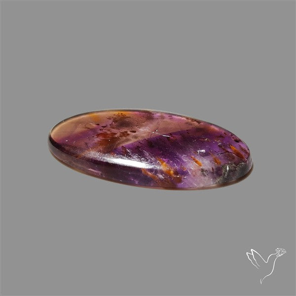 Super Seven Amethyst with Cacoxenite Cabochon