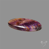 Super Seven Amethyst with Cacoxenite Cabochon