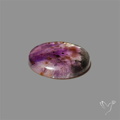 Super Seven Amethyst with Cacoxenite Cabochon