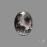 Super Seven Amethyst with Cacoxenite Cabochon