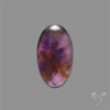 Super Seven Amethyst with Cacoxenite Cabochon